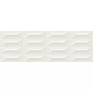 Керамическая плитка Ragno Marazzi Tempera White Struttura Trape 3D R6ZZ 90х30 см