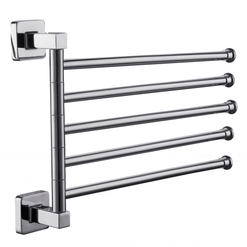 Держатель Fashun для полотенец 5 реек поворотный хром A2615