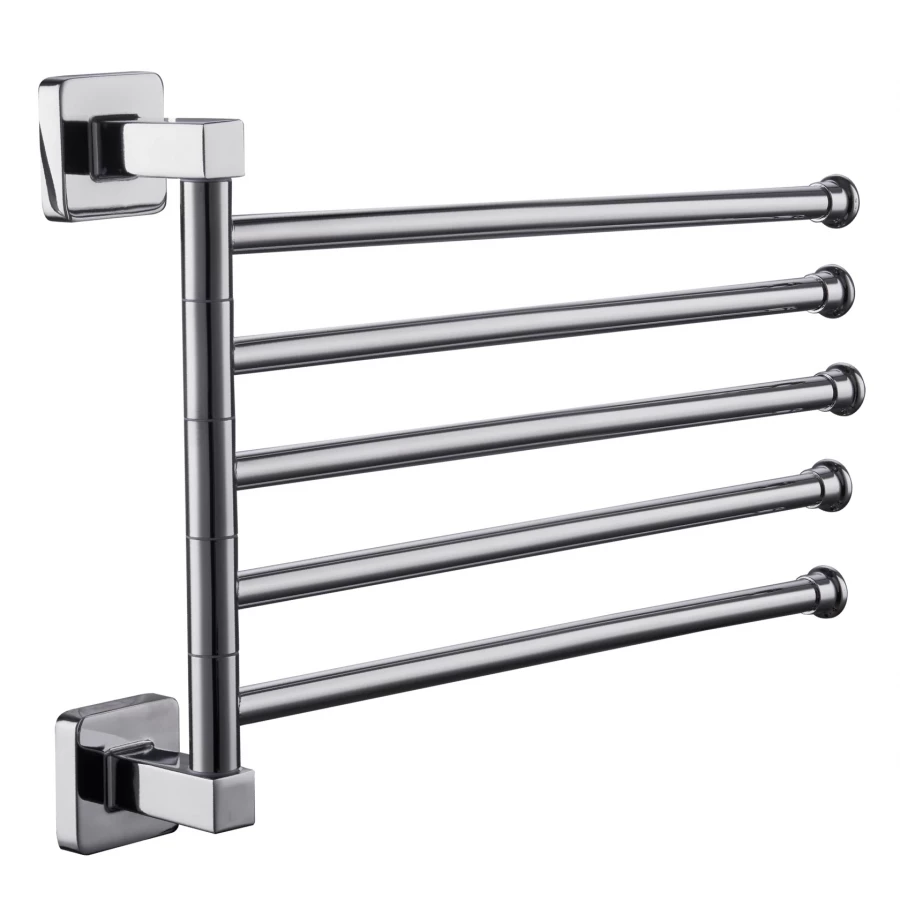 Держатель Fashun для полотенец 5 реек поворотный хром A2615