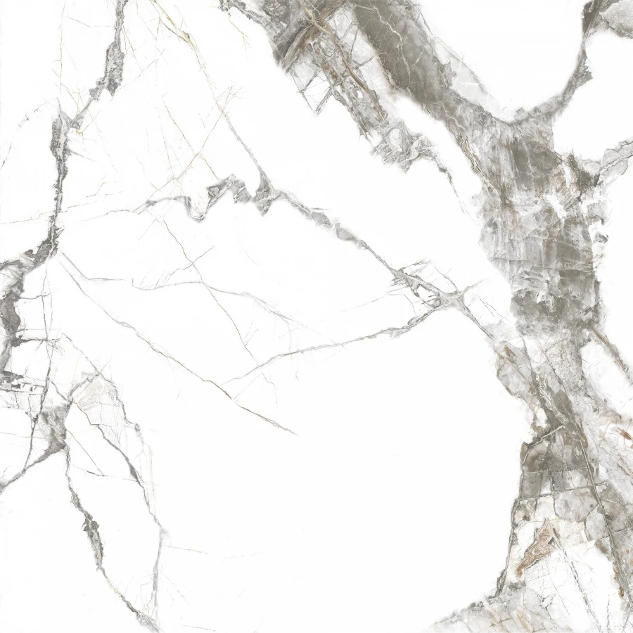 Керамогранит Global Tile Everest матовый белый GT606013103MR 60x60 см