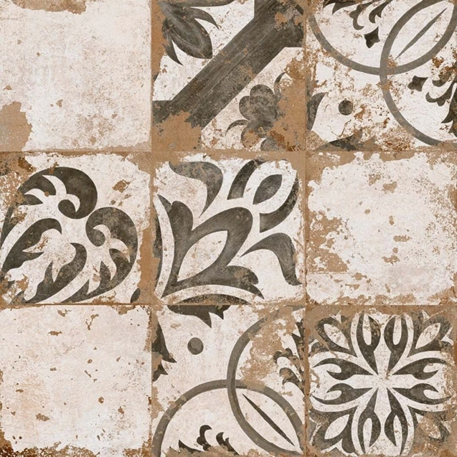 Керамогранит El Molino Memory 7 Gris Brillo матовый с блеском многоцветный 58х58 см