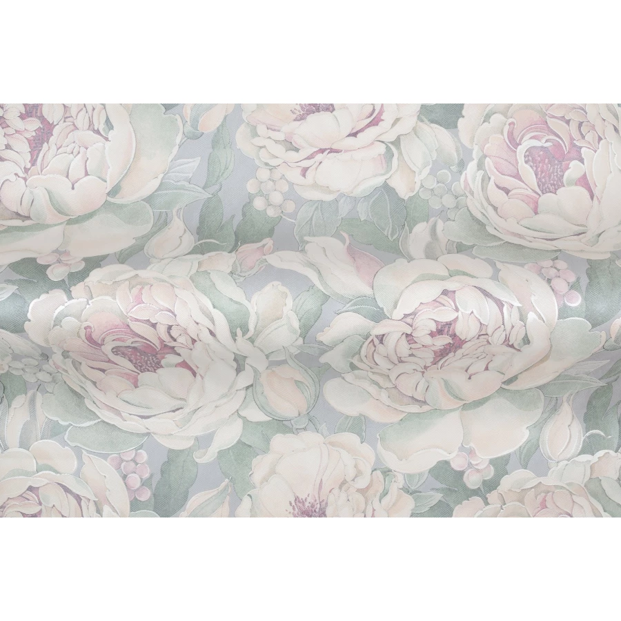 Обои флизелиновые Palitra Home Protect-Roses голубые HC31225-65a 1,06х10,05 м