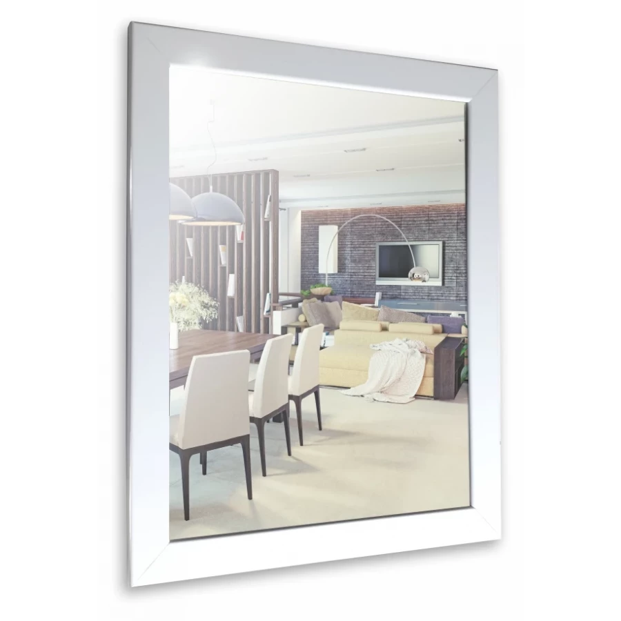 Зеркало Silver Mirrors белый глянец ФР-00001092 41x61 см