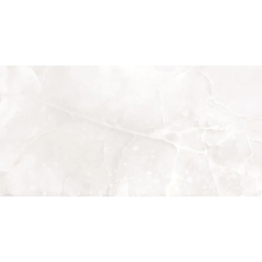 Керамогранит Duna Unika Onix White Glossy глянцевый белый RP-238573 120х60 см