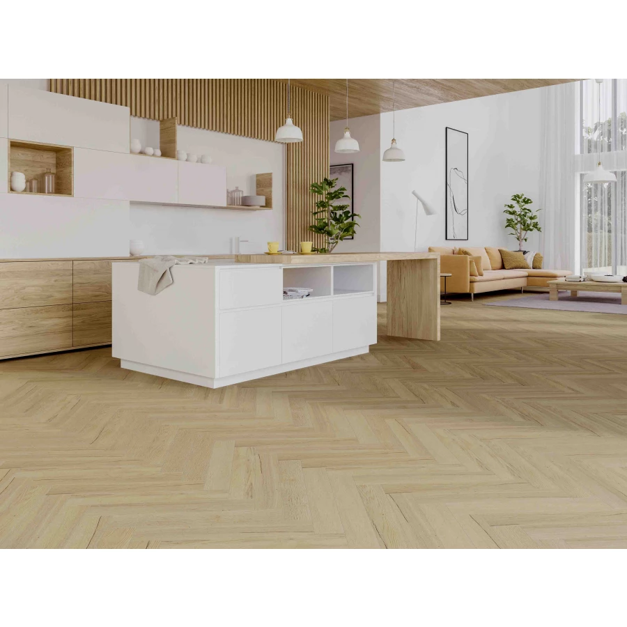 Керамогранит Ceramika Konskie Aurevia Natural SGR28 матовый бежевый 60x9,2 см
