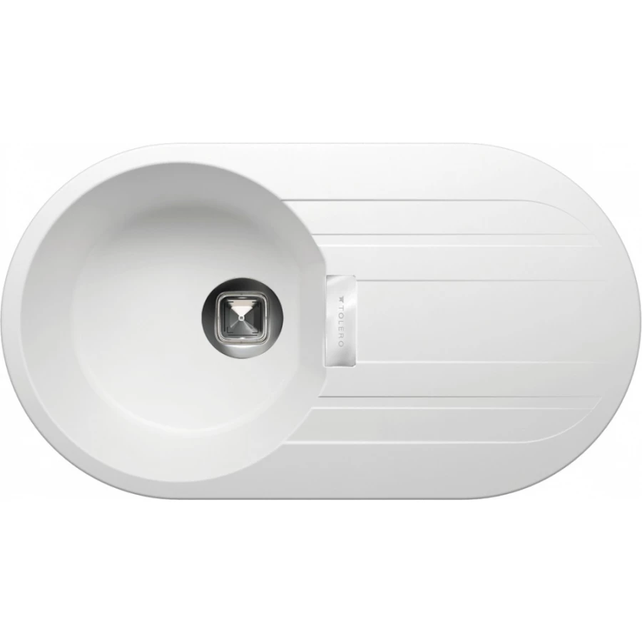 Кухонная мойка Tolero TL-780 TL-780 №923 белый 78х43,5 см