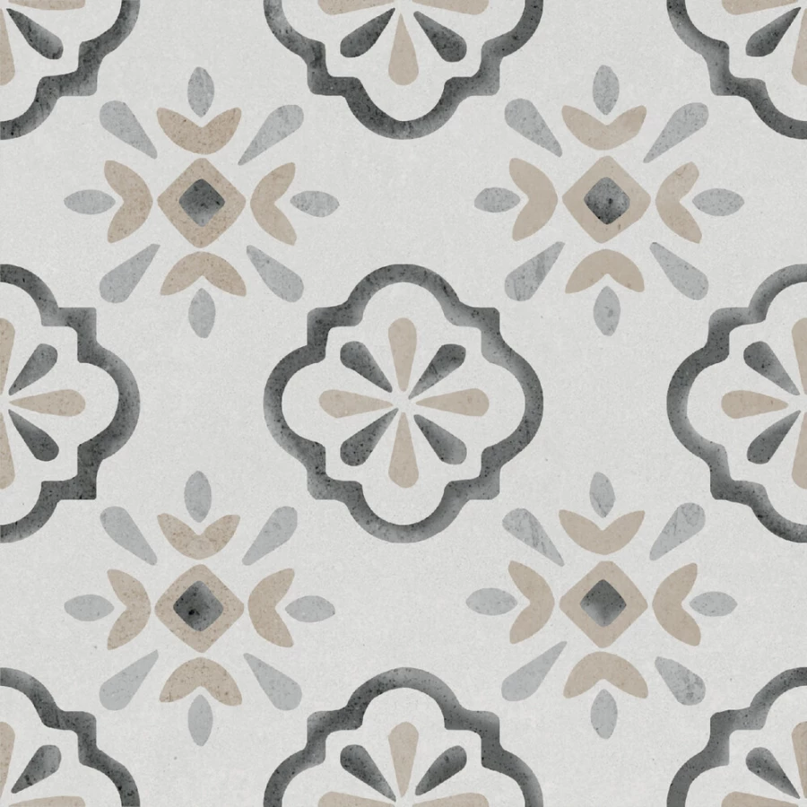 Керамогранит Harmony Peronda Dakar Sun матовый серо-бежевый 3356237713 12,3х12,3 см