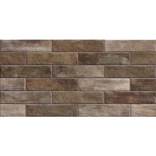 Керамогранит Cersanit Bricks C-BC4L112D глазурованная коричневый 29,7x59,8