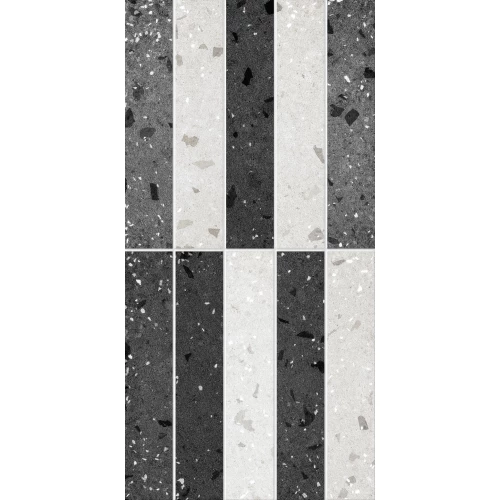 Плитка настенная Керамин Морена 2Д черный 60х30 см