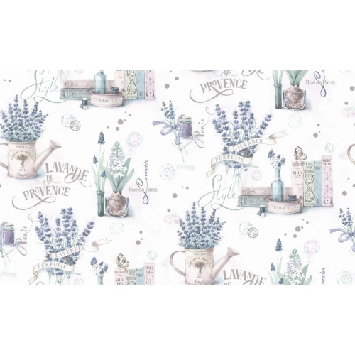 Обои флизелиновые Palitra Home Lavande синие HC71985-46 1,06х10,05 м