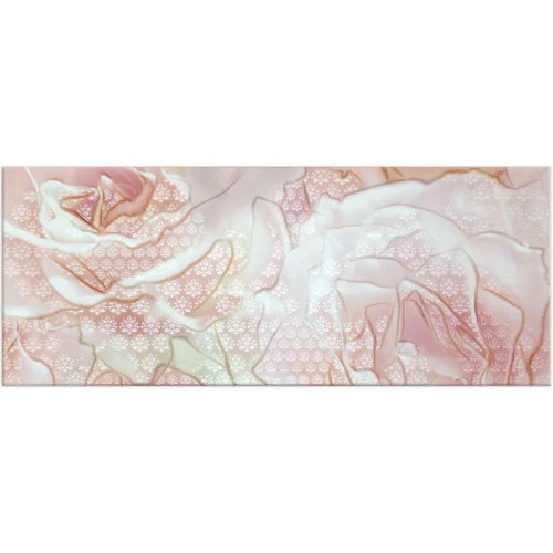 Плитка настенная Unicer Reality Decor Rosa Декор глянцевый розовый 58х23,5 см