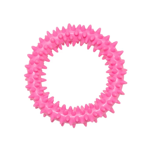 Игрушка для собак Homepet tpr кольцо с шипами 9 см