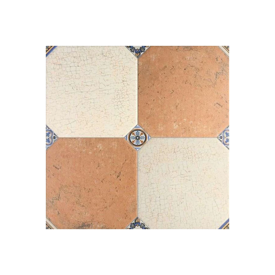 Керамогранит El Molino Manises Decor Mix матовый коричневый 58x58 см