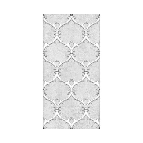 Декор Нефрит-Керамика Преза серый 04-01-1-08-03-06-1017-1 20х40 см