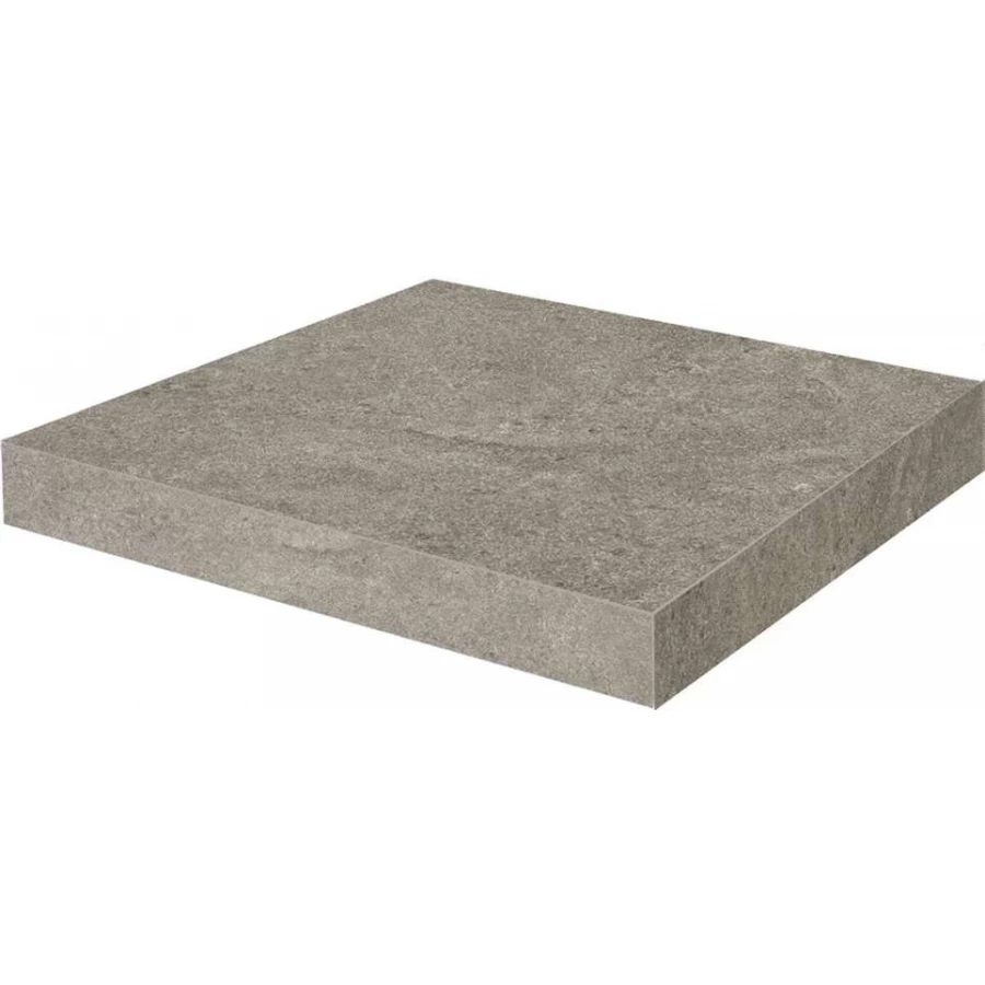 Ступень угловая клееная Kerama Marazzi Портленд матовая обрезная темно-бежевая KM8080G0021RGCA 33x33 см