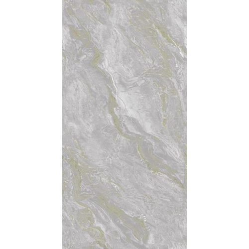 Керамогранит Zibo Fusure Gold Ink Grey глянцевый серый G126008G 120х60 см