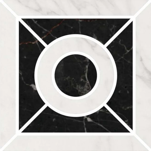 Керамогранит Kerama Marazzi Фрагонар Декор матовый белый ID93T 9,9x9,9 см