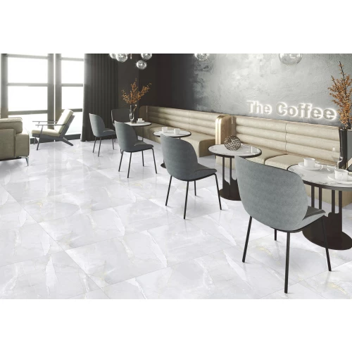 Керамогранит lamore Ceramic Gloss 60х120 Talisman Ice глянцевый серый 60/120-060 120х60 см