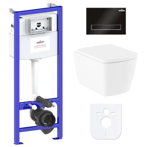 Унитаз Lavinia Boho Relfix Aveo Rimless 77040124 (комплект 6 в 1)