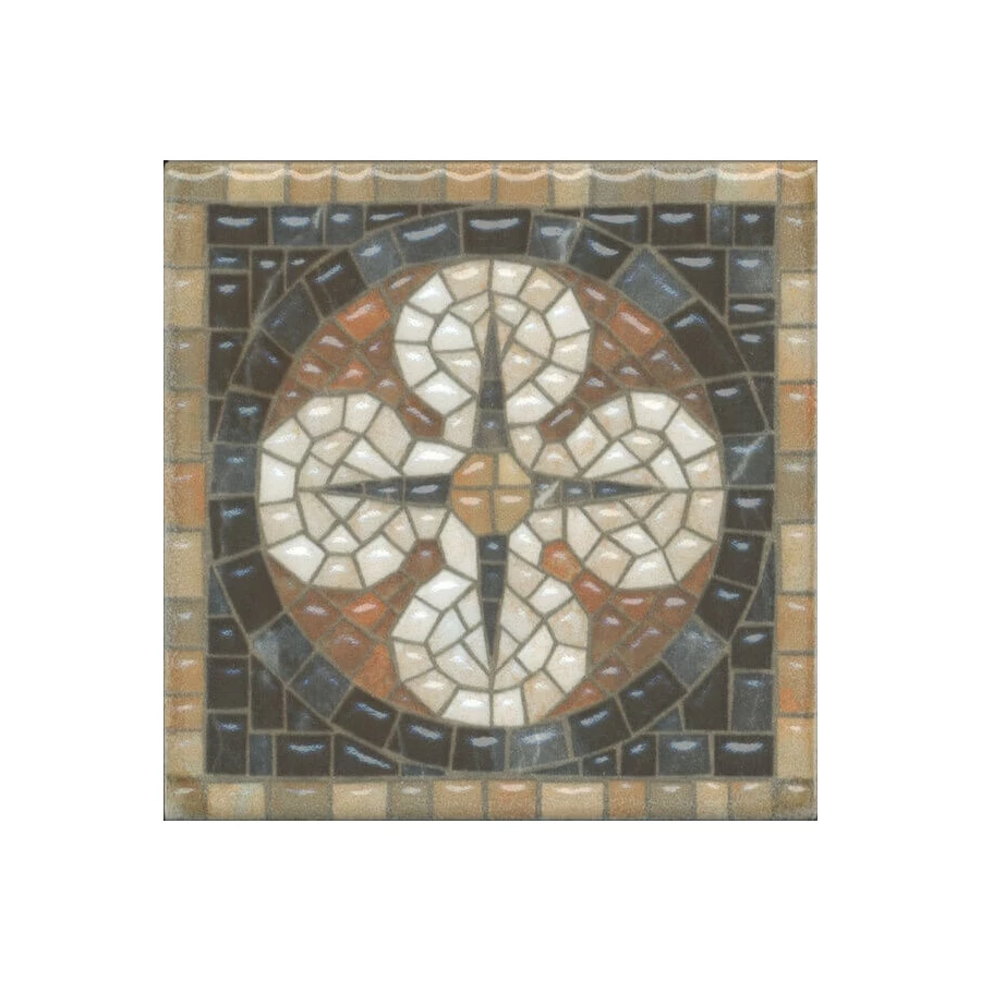 Вставка Kerama Marazzi Стемма глазурированная 9,8x9,8