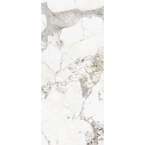 Керамогранит StaroSlabs Polished Patagonia High Glossy глянцевый белый 58548294 278х120 см