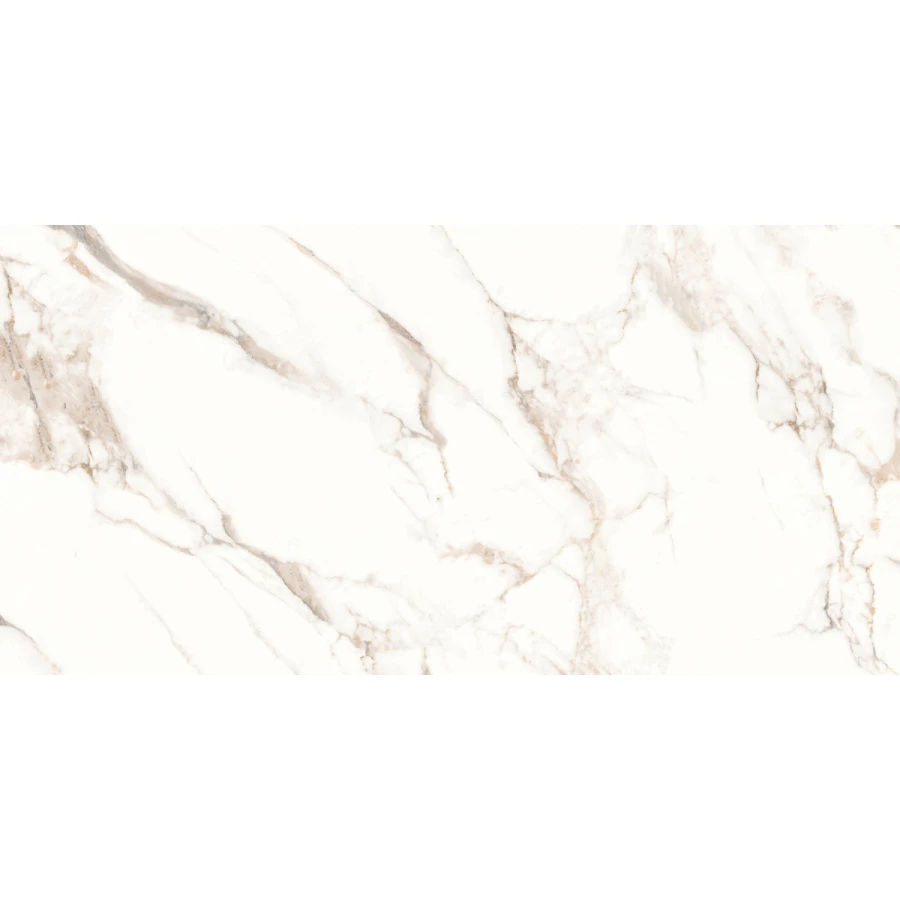 Керамогранит Laparet Statuario Ice лаппатированный шайн белый 60х120