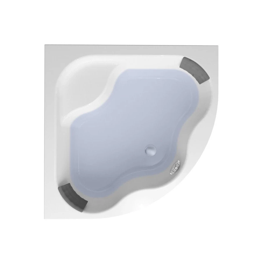 Акриловая ванна Lavinia Boho Aveo S1-3704015P универсальная (комплект 3 в 1) 150x150 см