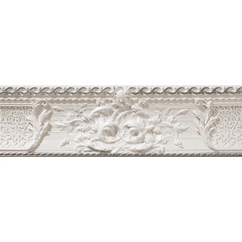 Бордюр Azulev Delice list Delice Decoro Blanco 29х9