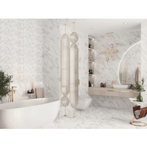 Плитка напольная Eletto Ceramica Calacatta Grey 509123001 42x42 см