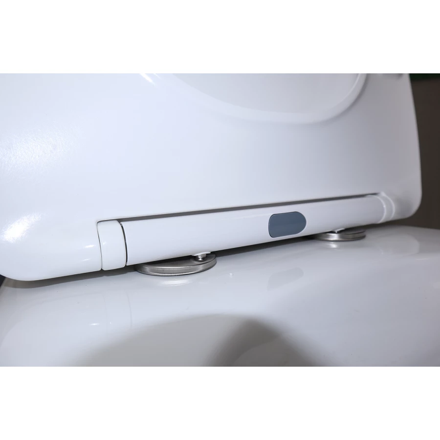 Унитаз-компакт Azario Fretta Round N напольный безободковый c быстросъемным сиденьем микролифт AZ-1038A N 34х65х77 см