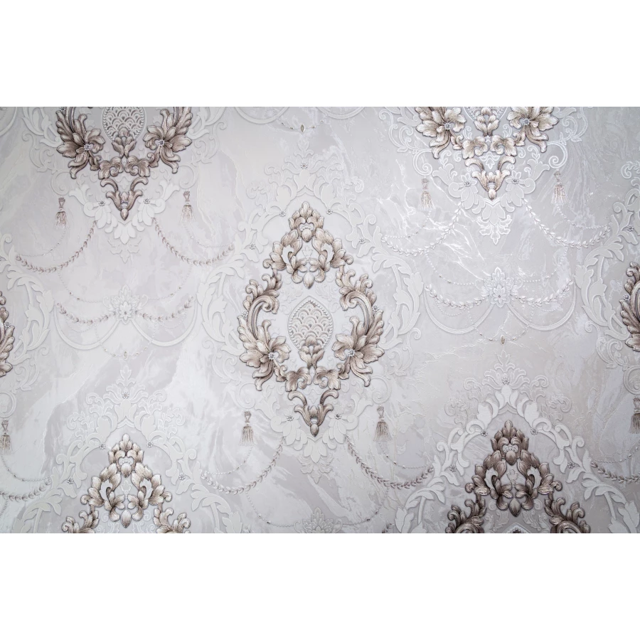 Обои флизелиновые Palitra Life Andijana серые PL72467-42 1,06х10,05 м