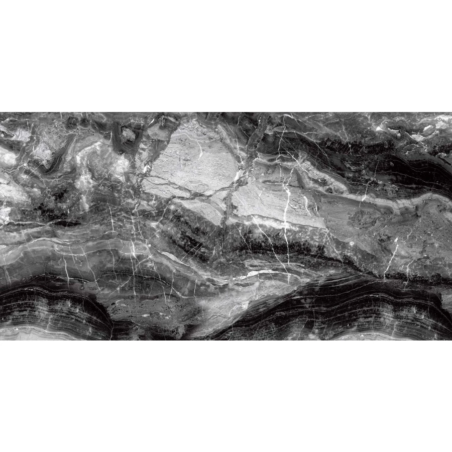 Керамогранит Velsaa Ониче Черный 120*60 см