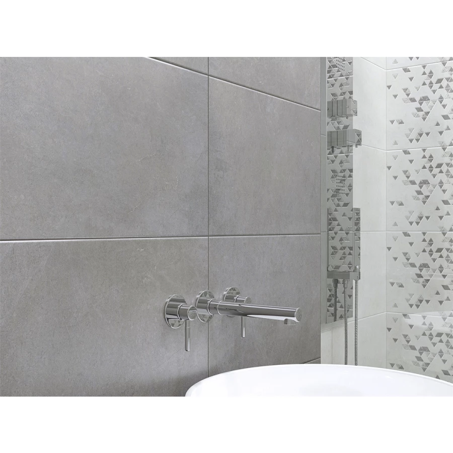 Плитка настенная Azori Artemest Gris серый 00-00003177 63х31,5 см