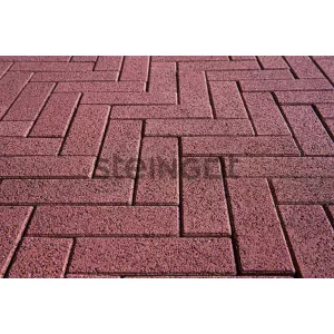Тротуарная плитка Steingot Паркет "Talana" красный 60 мм