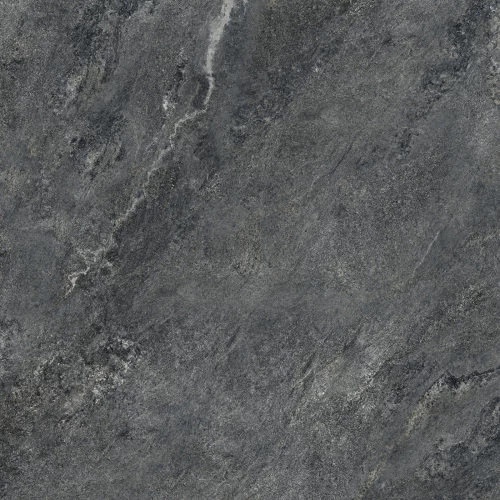 Керамогранит LCM Ajax Black матовый карвинг черный 8080AJA99M 80х80 см
