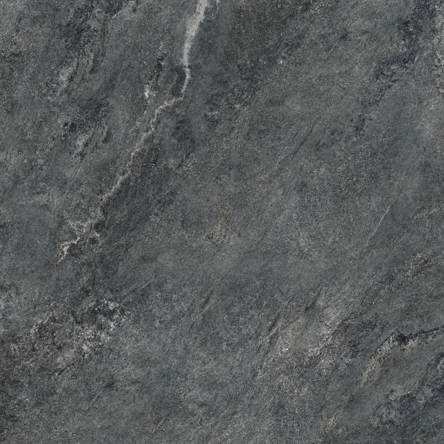 Керамогранит LCM Ajax Black матовый карвинг черный 8080AJA99M 80х80 см