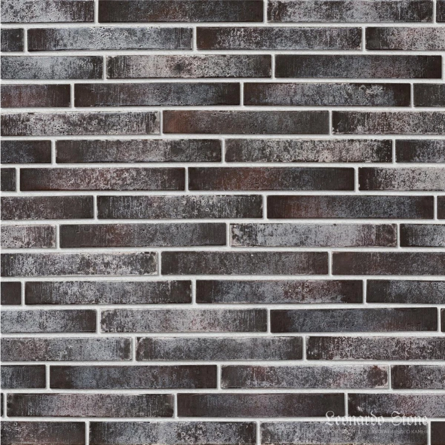 Ригельный кирпич Leonardo Stone Сиэтл 786 36,5х5х1,5 см