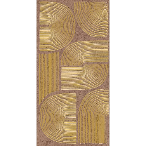 Декор Kerama Marazzi Руссильон обрезной матовый коричневый KMD3STA114BR 60x30 см