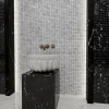Мозаика Orro Mosaic Стоне Неро Марквина 30х30 полированная черная 30,5х30,5 см