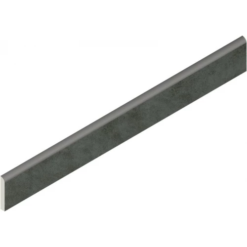 Керамогранит Italon Форум Вэйв Петрол Плинтус матовый черный 610130001650 60х7,2 см