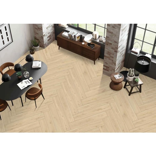 Керамогранит Belleza Kendro Karamel матовый бежевый 120х20 см