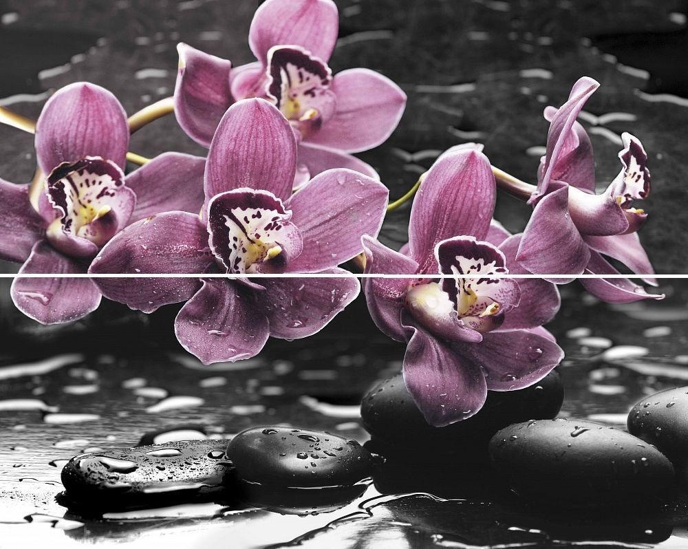 Керамическая плитка Mosplitka Орхидея