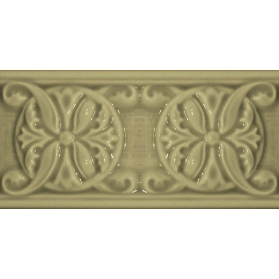 Плитка настенная Cevica Plus Classic 10 Khaki глянцевая бежевая CV62761 15х7,5 см