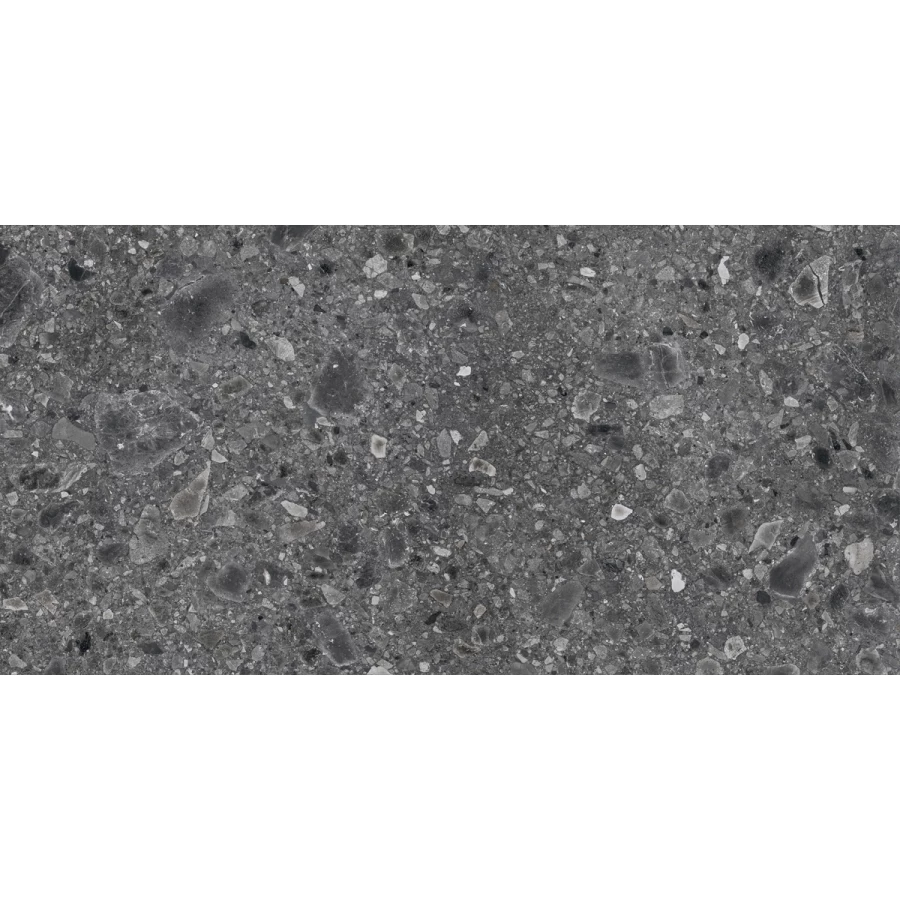 Керамогранит Laparet Ceppo Nero PRO структурный R10Soft STR матовый графитовый 120х60 см