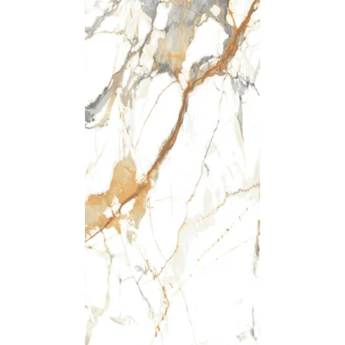 Керамогранит Bonaparte Golden Capri Pol Rect глянцевый белый 120х60 см