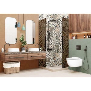 Керамогранит New Trend Design Art Ivory матовый слоновая кость GP2020DNA01 20х20 см