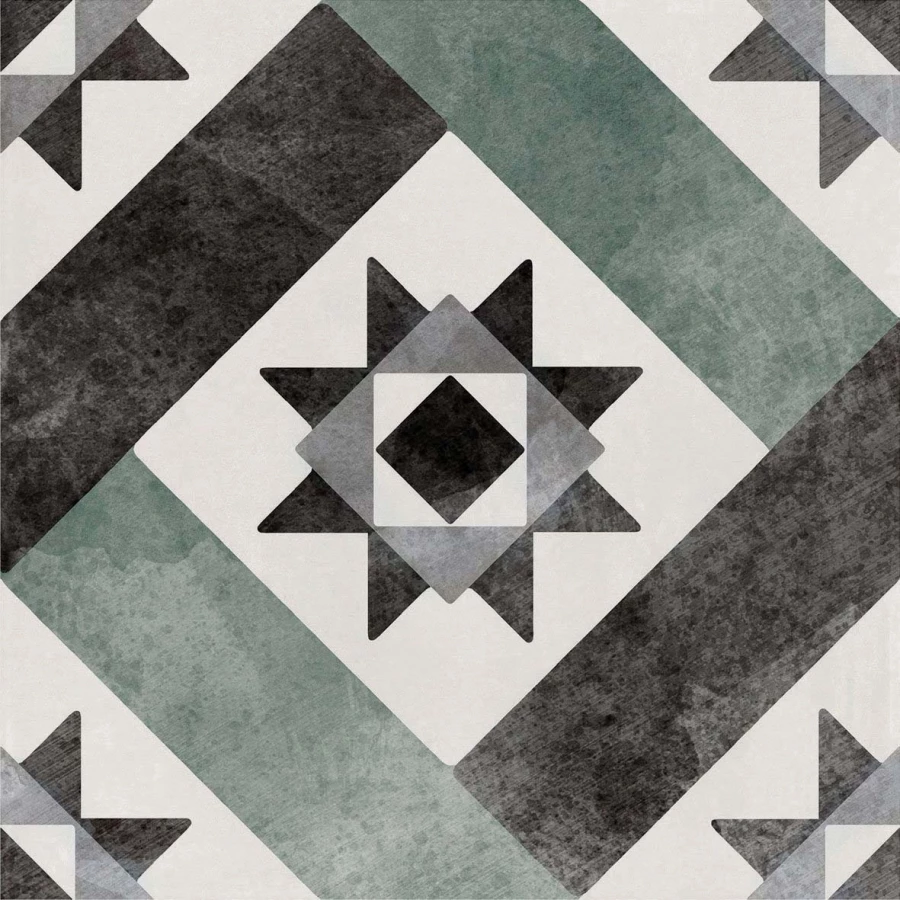 Керамогранит ABK Play Classic Sage натуральный 20x20 см