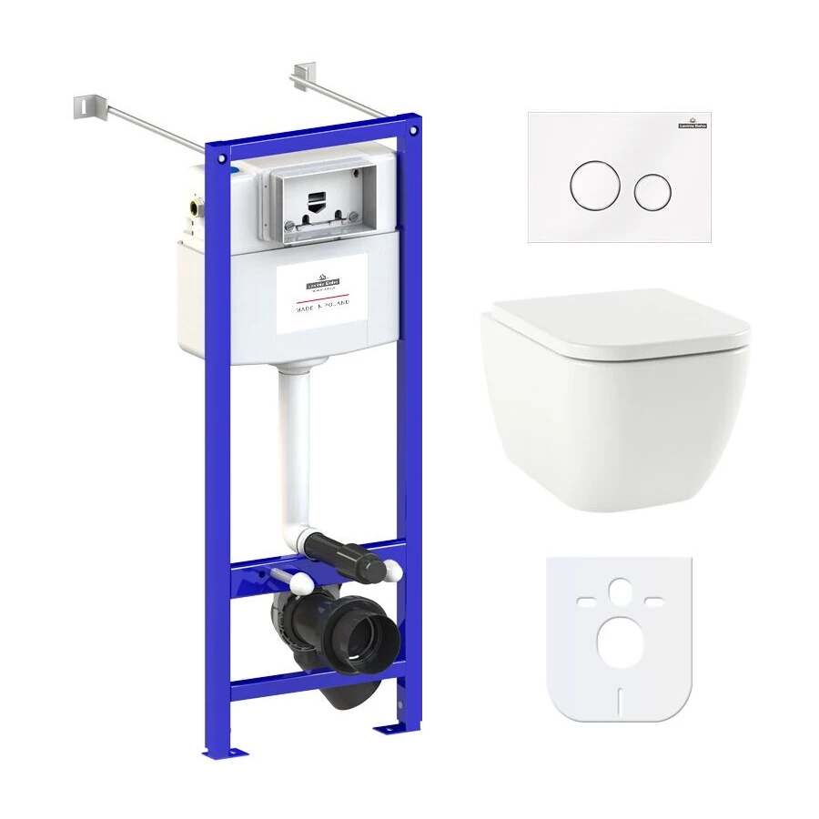 Унитаз Lavinia Boho Relfix One 77050143 (комплект 6 в 1)