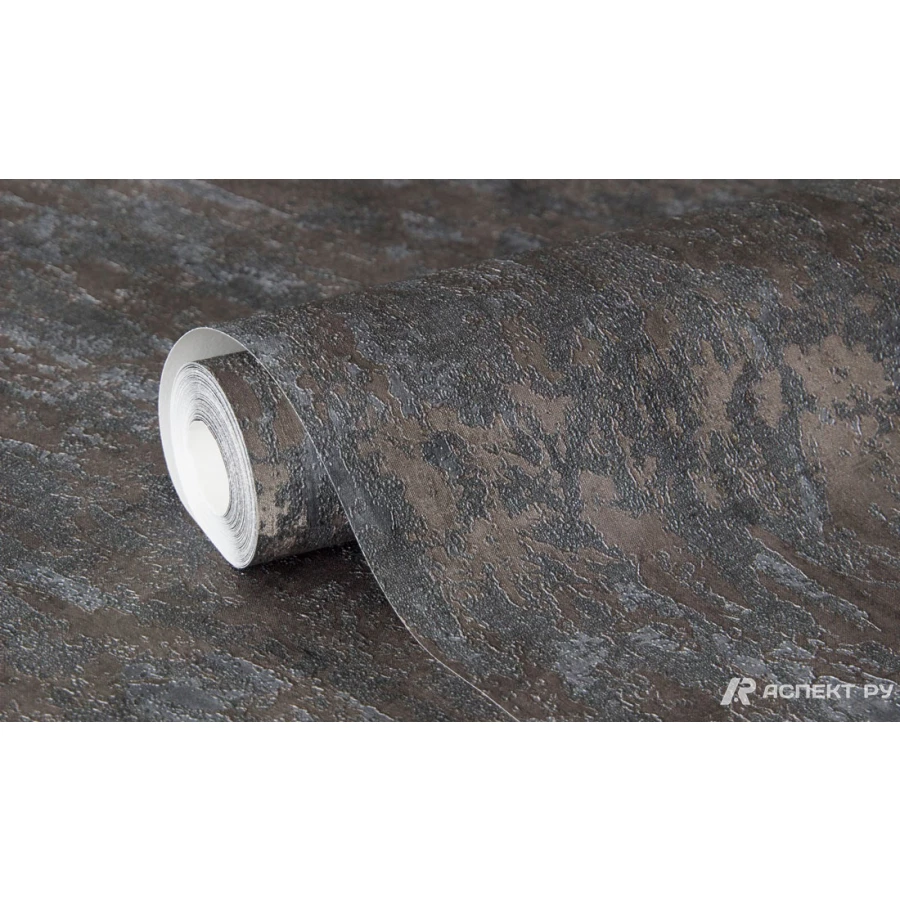 Обои флизелиновые Аспект Deluxe Римини Серый 70543-48 1,06х10,05 м