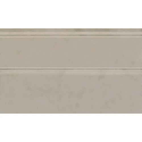 Плитка настенная Kerama Marazzi Браганса Плинтус матовый бежевый FMB028 25х15 см